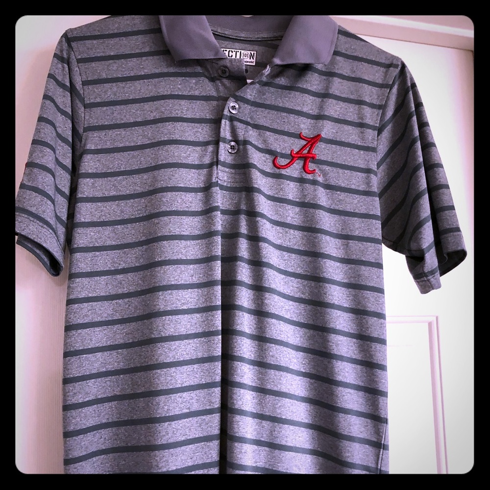 Alabama striped polo